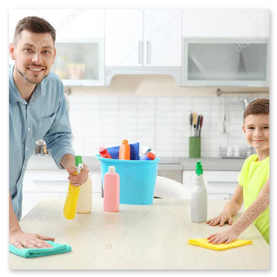 Plan de travail taché vs cuisine prête à livrer